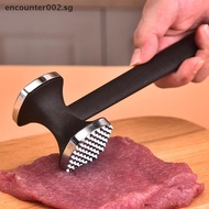 [ER] Steak Hammer Mallet Double-Sided Zinc Alloy Meat Tenderizer Meat Pounder Maximizes Food Flavor 
