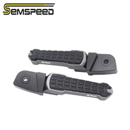 SEMSPEED Motorcycle Rear Footrests Foot Pedal Pegs Rests Footpeg For Yamaha XMAX 400 300 250 125 2017-2024