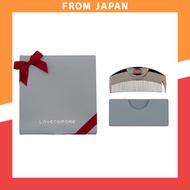 "LOVE CHROME PG TSUKI Premium Black Hair Comb - Perfect for On-the-Go Styling | Official Shop"