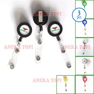 ID Card Yoyo Wings Gantungan ID Card Holder Logo Wings Food - Aneka Topi / 3pcs