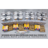 ART Piston High Compression Mitsubishi 4G15 12V Stroker Waja 1.6 75.5MM 76MM 76.5MM 77MM