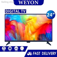 ☃✒▧WEYON Digital TV 24 inch HD LED (DVBT-2) Built in MYTV