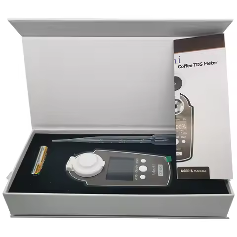 Portable 0-25% Coffee Measurement Digital Coffee Concentration Brix Refractometer Coffee Roaster