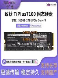 致態Tipro7000/7100/致鈦Ti600 1T 2T 4TB長江存儲M2固態NVMe硬盤