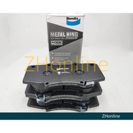 TOYOTA HILUX KUN26 - FRONT BRAKE PAD BENDIX METAL KING (144mm) DB2221MKT