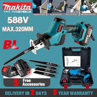 Local stock-Makita-588VF Cordless Reciprocating Saw Gergaji Elektrik for Wood Metal Cutting with Bat