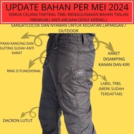 BIG SIZE TRBL Tactical Pants | Jack String Cargo Pants | 2-in-1 Water Resistant Zip-Up Pants