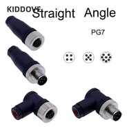 KIDDOVE M12 Sensor Connector, Connector Sensor Plug M12 Aviation Plug, M12 Sensor Cable Connector Wa