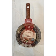 Cypruz 16cm Marble Sauce Pot with Wooden Handle Induction SN0211