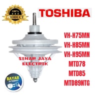 GEARBOX / GIRBOX MESIN CUCI TOSHIBA AS KOTAK TYPE - VH-H75MN VH-H85MN VH-H95MN MTD78 MTD85 MTD89NTG