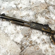 Pistol Mainan Shotgun Tembakan Kokang Azzuri Pistol Shotgun Mainan