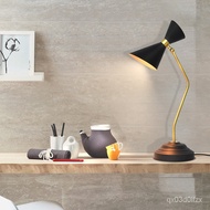 Modern Minimalist American Study Iron Lamp Bedroom Nordic Speaker Designer Sample Room Personalized Art Lamps UPJJ