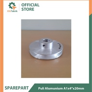 Aluminum pulley A1x4"x20mm