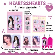 DECO FANKIT KEYCHAIN HEARTS2HEARTS - STYLE II HAMPERS KPOP HEARTS2HEARTS