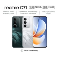 [New] realme C71 20GB(8+12)+256GB| 6300mAh + 45W + 6W Reverse Charging| 400% Ultra Volume| 120Hz Eye