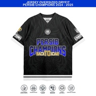 Persib Champions B2B Jersey 2024 2025 Vintage Oversize Jersey Brazil Material Persib Champion T-Shir
