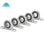 Pillow Block Bearing Ball Bearing Housing Zinc Alloy Metal Ball Bearing Housing 5 Pcs for Industrial