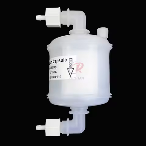 1pcs bend solvent Capsule ink filter for Liyu inkjet printer 5um big ink filter instead of PALL