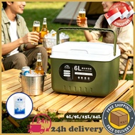 👍🇸🇬 In Stock 6L/9L/15L/24L Camping Small Cooler Box Beer Chiller Drink Cooler For Outdoor Picnic Hik