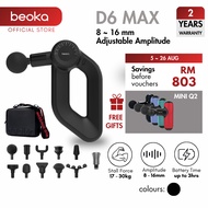 Beoka D6 Pro Max Massage Gun | Muscle Reset for Back, Thighs & Legs | For Fitness Enthusiasts & Heal