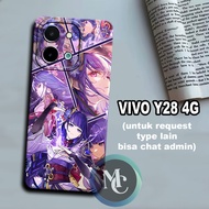 CC15 Flexible rubber softcase/ for VIVO Y28 4G genshin impact character Motif/case VIVO Y28 4G VIVO 