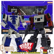 Deformed Automan Transformable Robot - Fast Pioneer BW-001 ( G1 Menasor Combiner Stunticons : Breakd