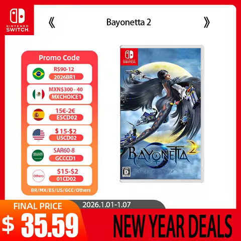 Bayonetta 2 - Nintendo Switch Game Deals - Stander Edition - Games Physical Cartridge