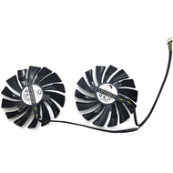 2pcslot 95mm P104-100 MINER GTX 108010701060 fan For msi GTX1080 GTX1070 ARMOR 8G OC GTX1060 Graphics Card GPU cooling Fan
