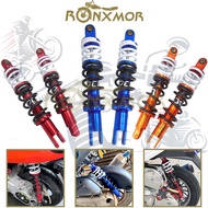 RONXMOR 2PCS 280MM/320MM Motorcycle Shock Absorbers Are Suitable for Fuxi 100 RSZ GY6  Etc Double La