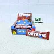 [BOX] Oatside Oat Cereal Bar Chocolate (12 x 18 gr) | Oat Bar Cereal Snack - CHOCOLATE Cereal Bar Sn
