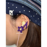 Korean Style ins Fashionable Unique Wired Headphone Cable Clip Cute Decorative Headphone Accessories