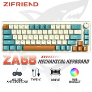 ZIFRIEND TIME MACHINE 68 keys Hotswap 5 pin Mechanical Keyboard