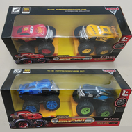 Disney Pixar Cars Alloy Model Cars - Lightning McQueen Storm Cruz Ramirez Mater Pull Back Cars 2pcs/