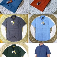 KEMEJA PRIA LENGAN PENDEK POLOS HEM POLOS KODIAN 1 KODI 20 PC