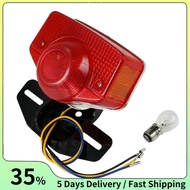 Motorcycle Brake Tail Light Tail Light Assembly with Bulb for  CT70 CT90 CT125 XL70 CL70 CL90 Jialin