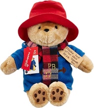อังกฤษ Paddington Bear ของเล่นตุ๊กตา Queen ตุ๊กตาแขวน Hug Bear นุ่ม ของเล่นตุ๊กตาหมีขนาดเล็กของที่ระ