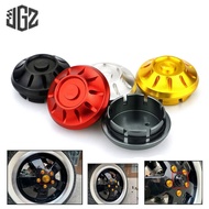Motorcycle CNC Hubcap Side Screw Cap Wheel Hub Cover For Vespa GTS GTV Sprint Primavera LXV PX 150 2