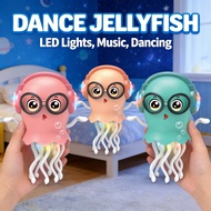 Mainan Sotong LED Menari Magic Viral Gift Robot Kak Naga Kak Octopus Music Funny Dancing Toy