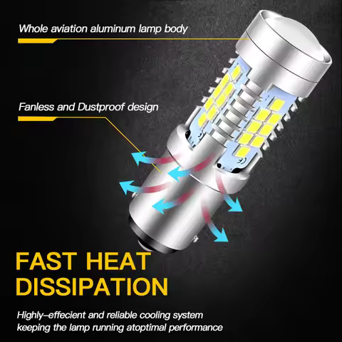 2PCS 30SMD 1156 Ba15s P21W LED Reverse Light Bulbs Canbus For Lada Kalina 1119 04-13 Niva 96-15 Larg