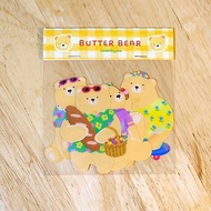 Lovely Butter Bear Stickers 5 pcs | iPad sticker, laptop sticker