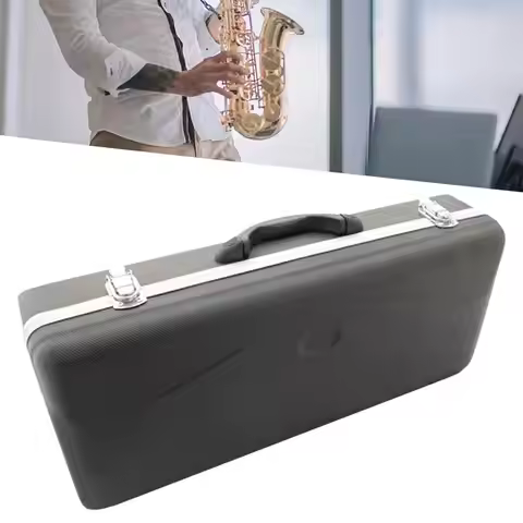 Saxophone Case for Alto Alto Sax Bag Portable Lightweight Sturdy Saxophone Carrying Case Saxophone B