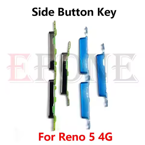 10Pcs For OPPO Reno5 Reno 5 Lite Pro Plus F Z Pro Plus 4G 5G Power Button ON OFF Volume Up Down Side