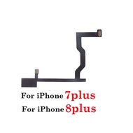 สำหรับ iPhone 6 6S 7 8 Plus ที่บ้านปุ่มลายนิ้วมือส่งคืนการเชื่อมต่อเมนบอร์ดสายเคเบิลงอได้ขั้วต่อ