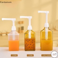 LF} 1100ml Coffee Syrup Dispenser Multi-Function Honey Sauce Ketchup Bottle with 5/8/10CC Pump Scale