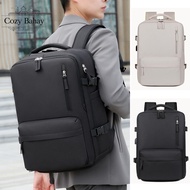 16 Inch Laptop Business Bag Expandable Luggage Backpacks Men Travel Waterproof Backpack