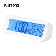 KINYO 簡約夜光LCD電子鐘 TD535