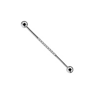 [Attic Piercing] Titanium Eternity Barbell For Industrial Piercing
