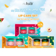 (HERBORIST) NUFACE LIP CARE SET (LIP MASK + LIP SCRUB) (2X25GR)