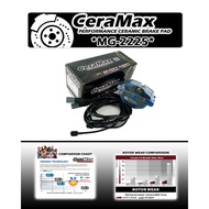 BMW 520d,523i,525d,528i,530D,530i,535i,730d,730Li,X3,X4,Z4,i8 MG2225 CERAMAX REAR BRAKE PAD