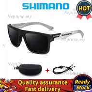 SHIMANO Polarized Sunglasses Men's Driving Shades Male Cycling CampingSun Glasses UV400 Eyewearing